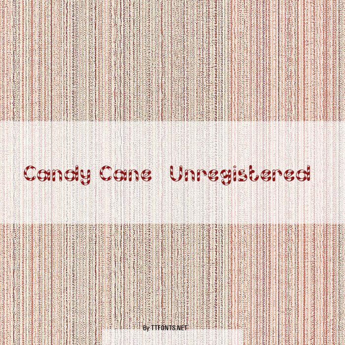Candy Cane (Unregistered) example